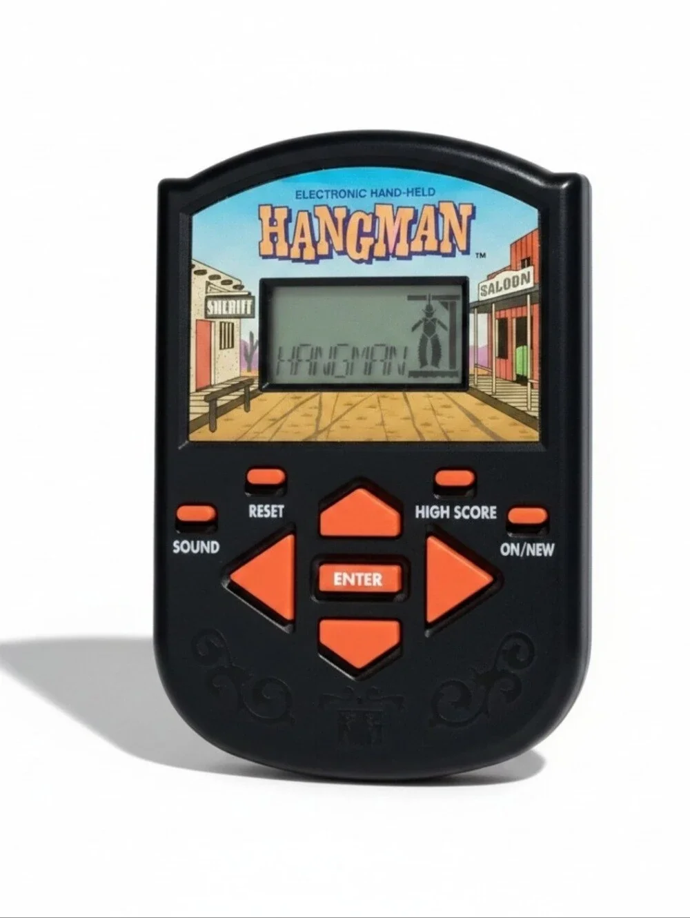 1995 Milton Bradley Hangman Electronic Handheld Game W/Batteries TESTED WORKING